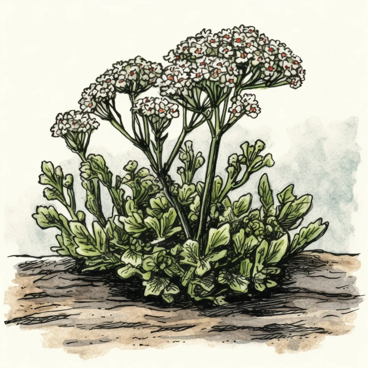 A yarrow plant.